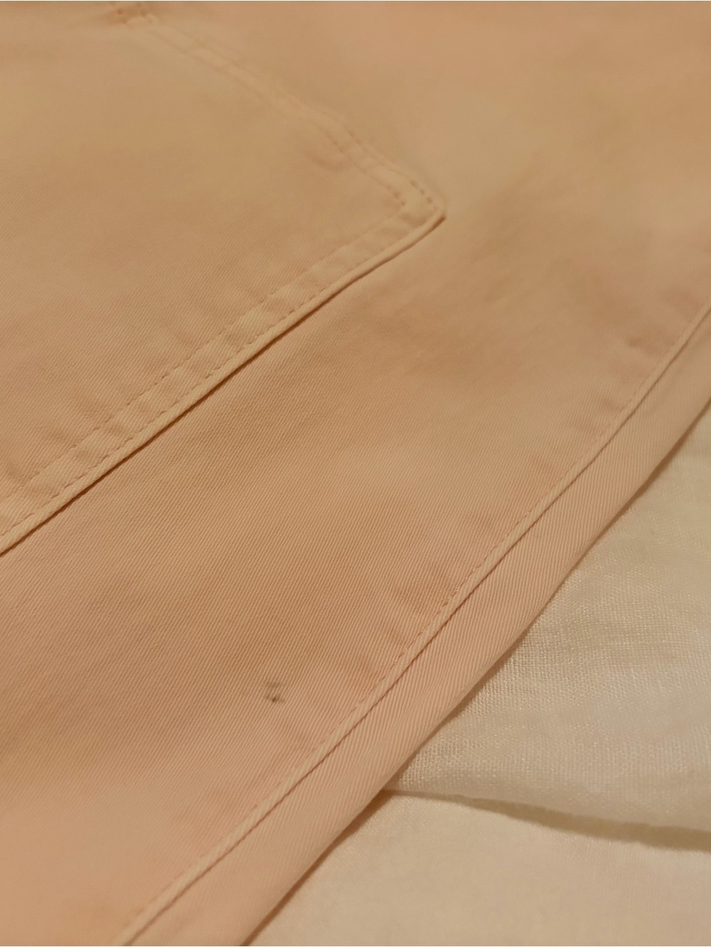 pistola Light Blush Pink Denim Piece - Picture 4 of 5